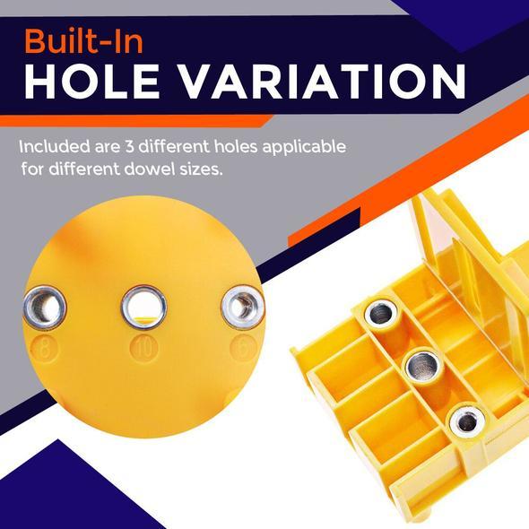 Wood Doweling Hole Drill Guide