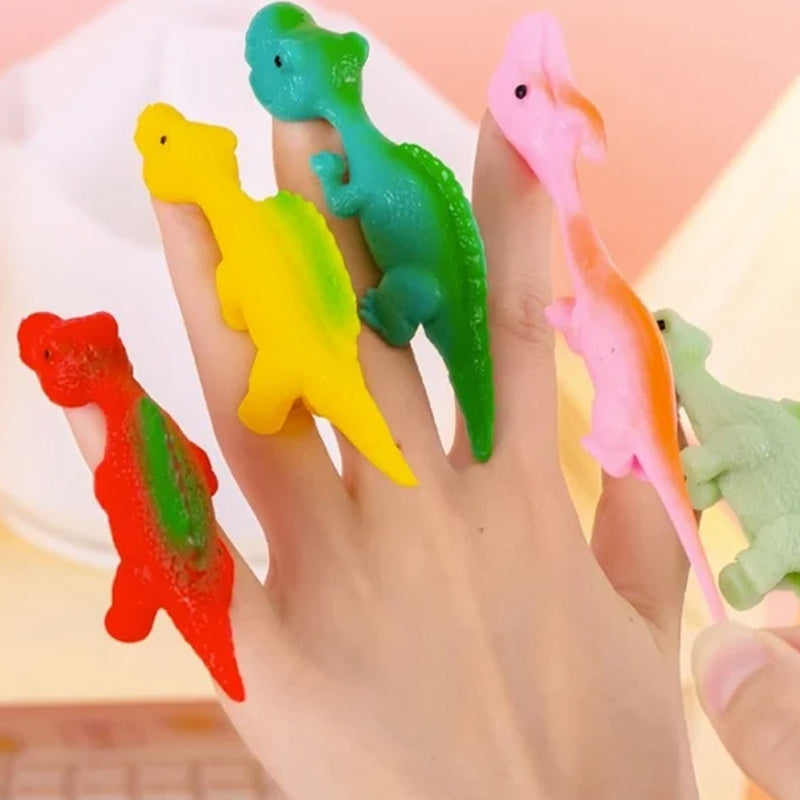 Slingshot Dinosaur Toys (Colors random)
