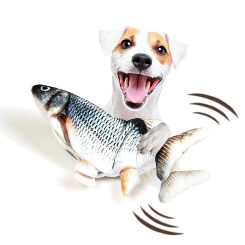 Plush Simulation USB Charging Pet Fish Toy