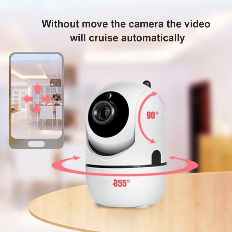Smart AI Security Camera - Human tracking / night vision HD