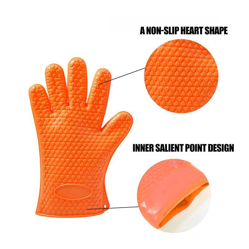 Heat-resistant Silicone Gloves