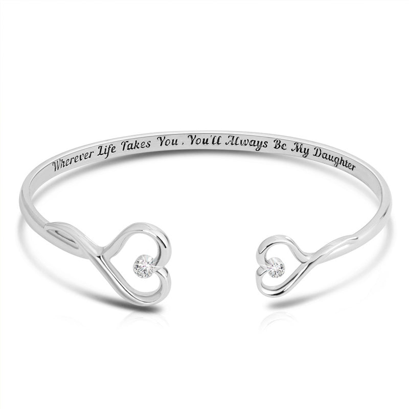 "You'll Always Be My Daughter" Bracelet