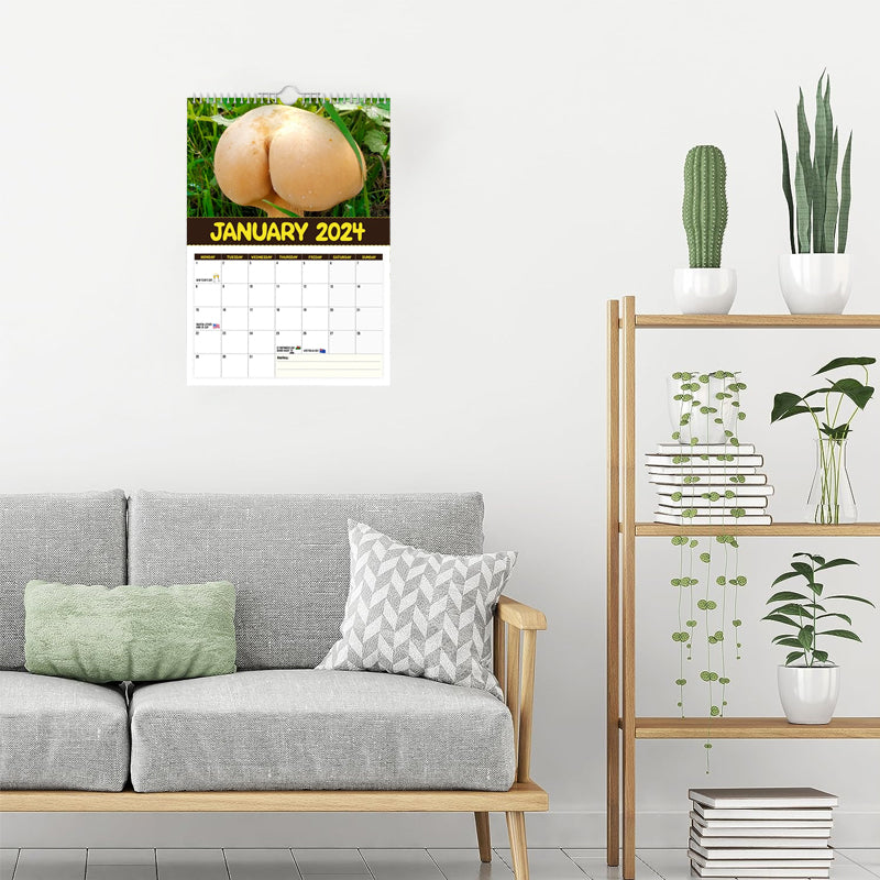 World's Greatest Mushrooms - 2024 Wall Calendar