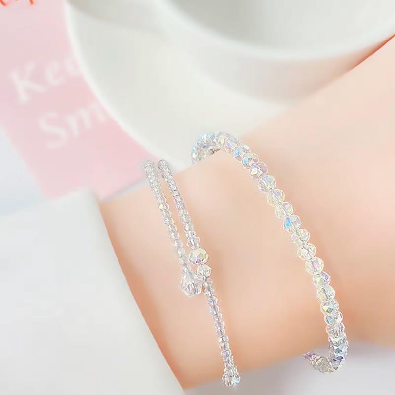 Bracelet With Crystal Beads